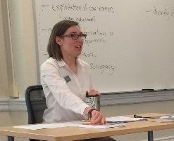 Libman professor Katy Fulfer.
